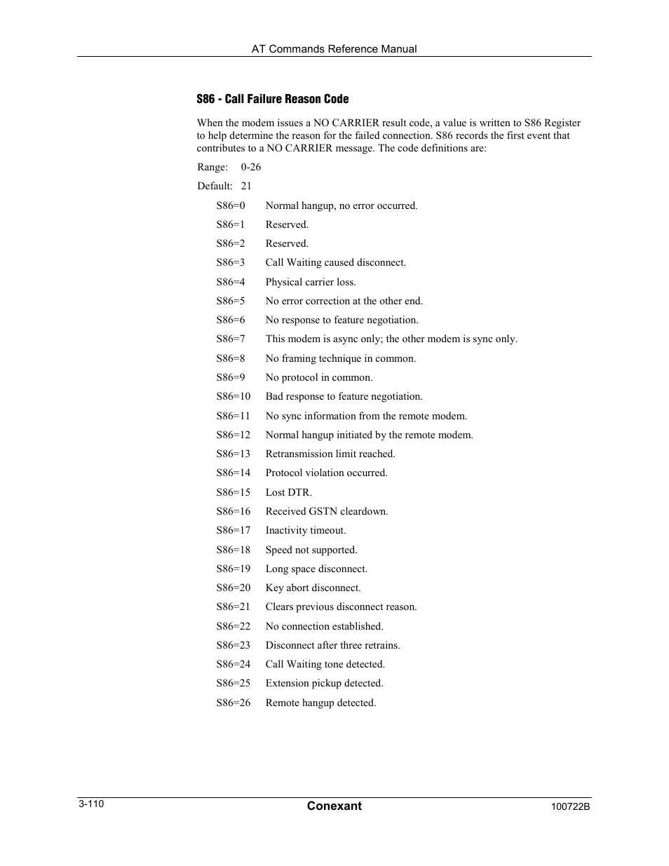 Comtrol AT Command Set Rev A User Manual | Page 136 / 230