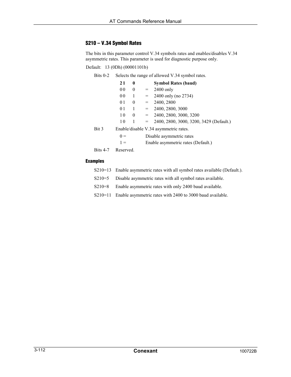 Comtrol AT Command Set Rev A User Manual | Page 138 / 230