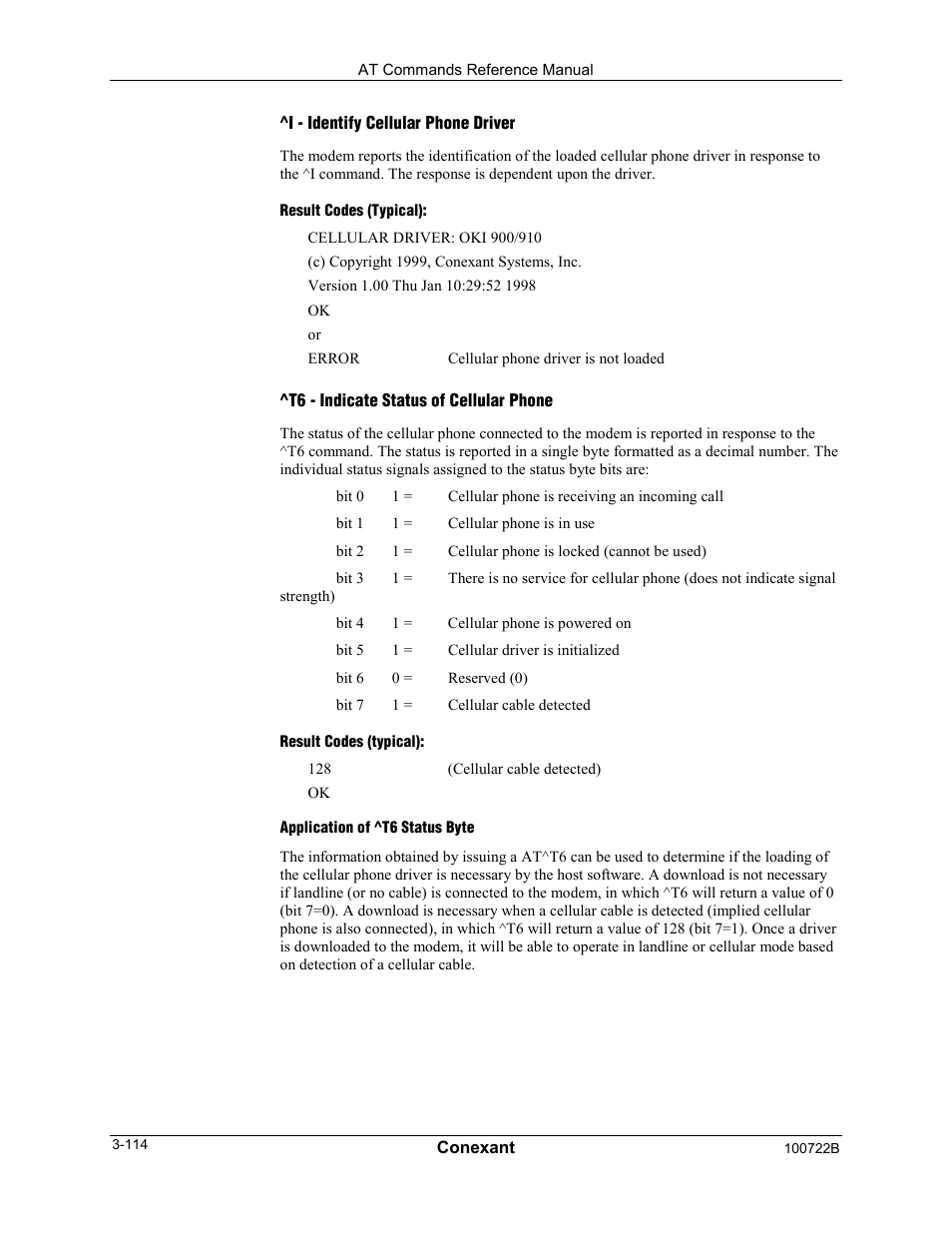 Comtrol AT Command Set Rev A User Manual | Page 140 / 230
