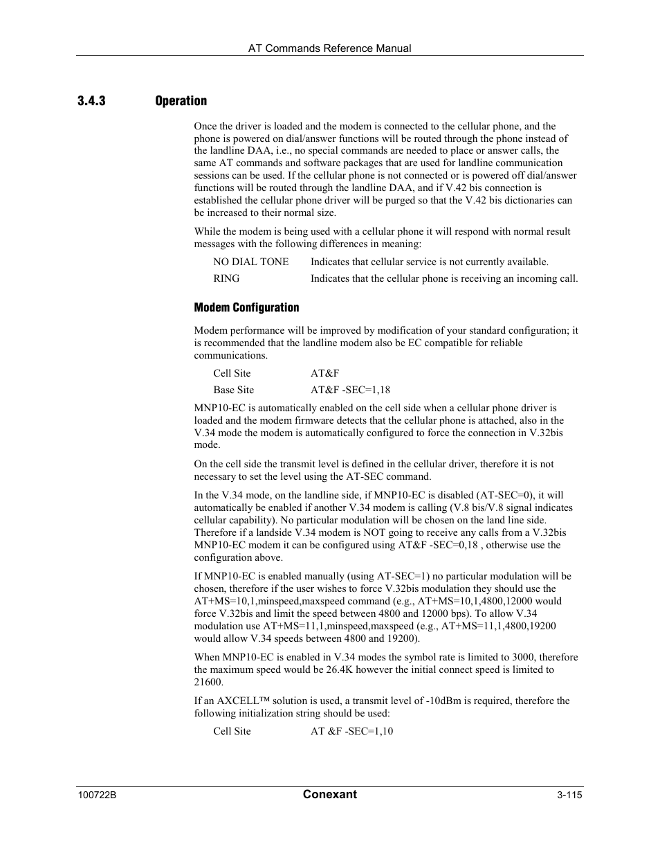 Comtrol AT Command Set Rev A User Manual | Page 141 / 230