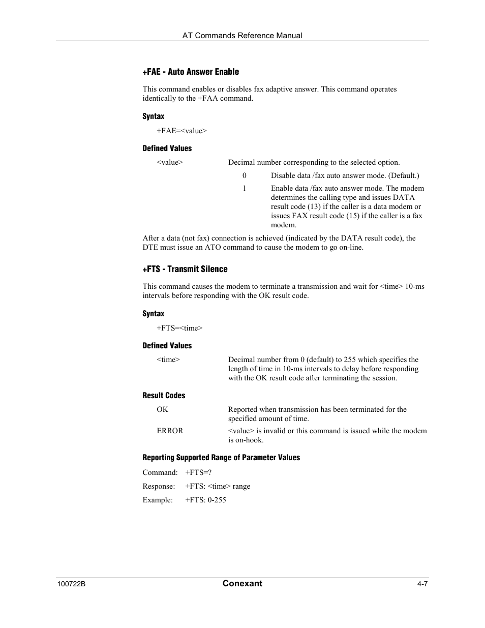 Comtrol AT Command Set Rev A User Manual | Page 157 / 230