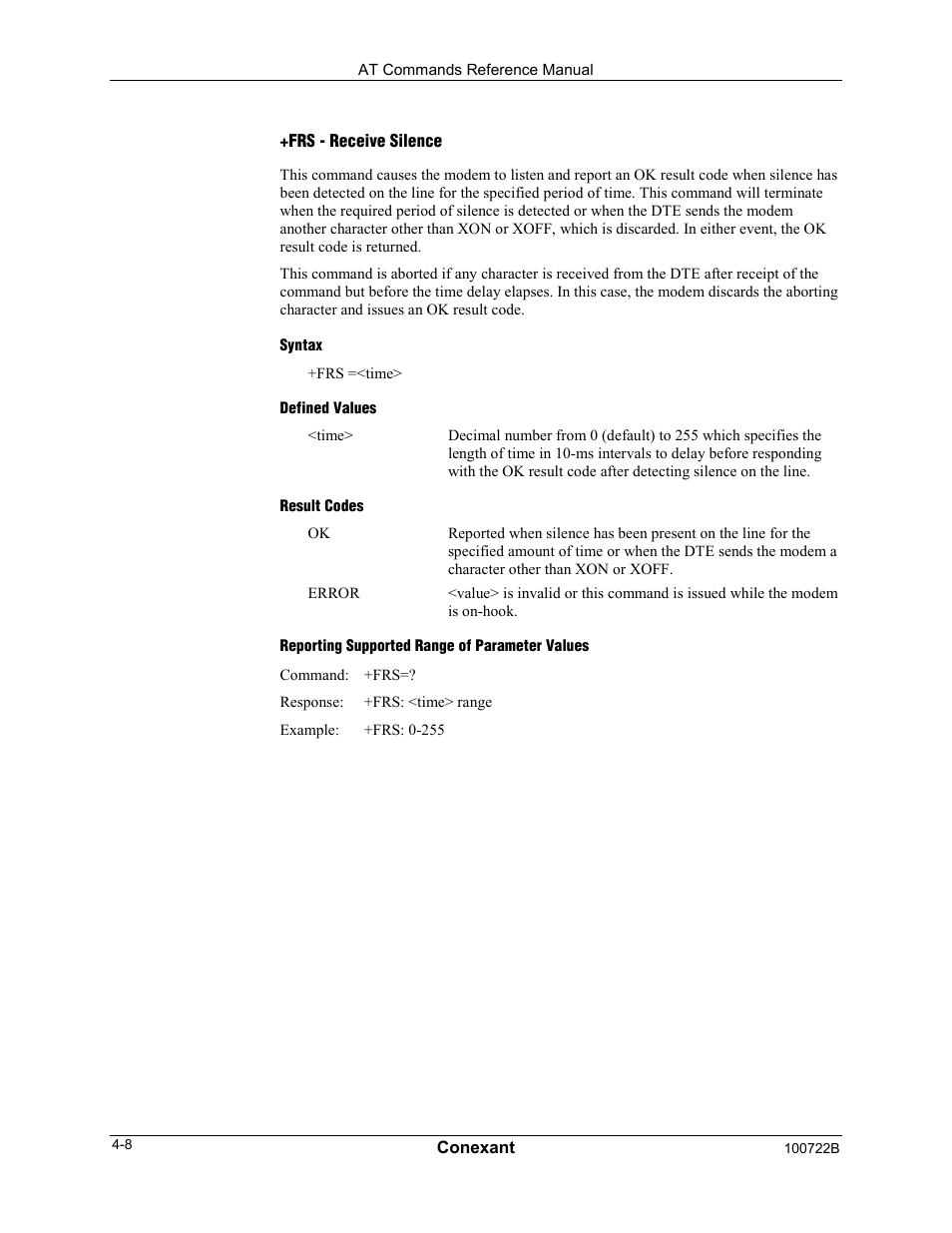 Comtrol AT Command Set Rev A User Manual | Page 158 / 230