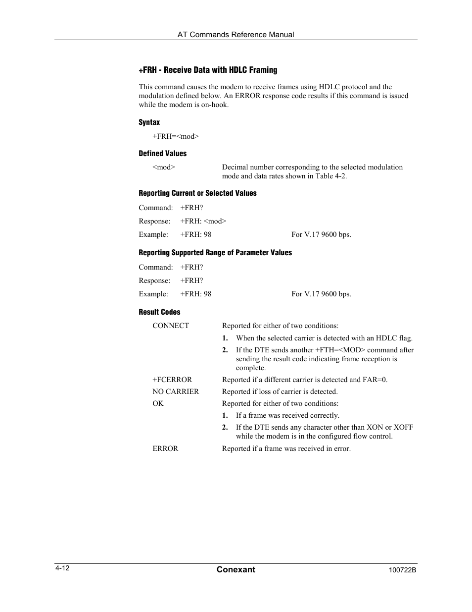 Comtrol AT Command Set Rev A User Manual | Page 162 / 230