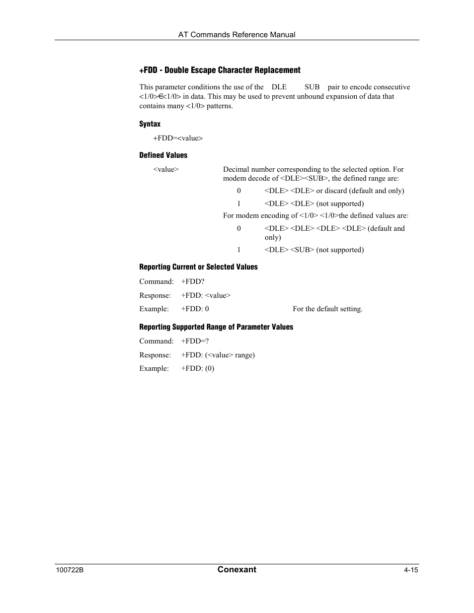 Comtrol AT Command Set Rev A User Manual | Page 165 / 230