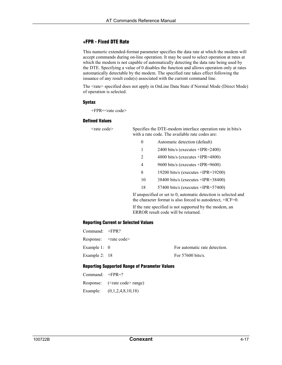 Comtrol AT Command Set Rev A User Manual | Page 167 / 230