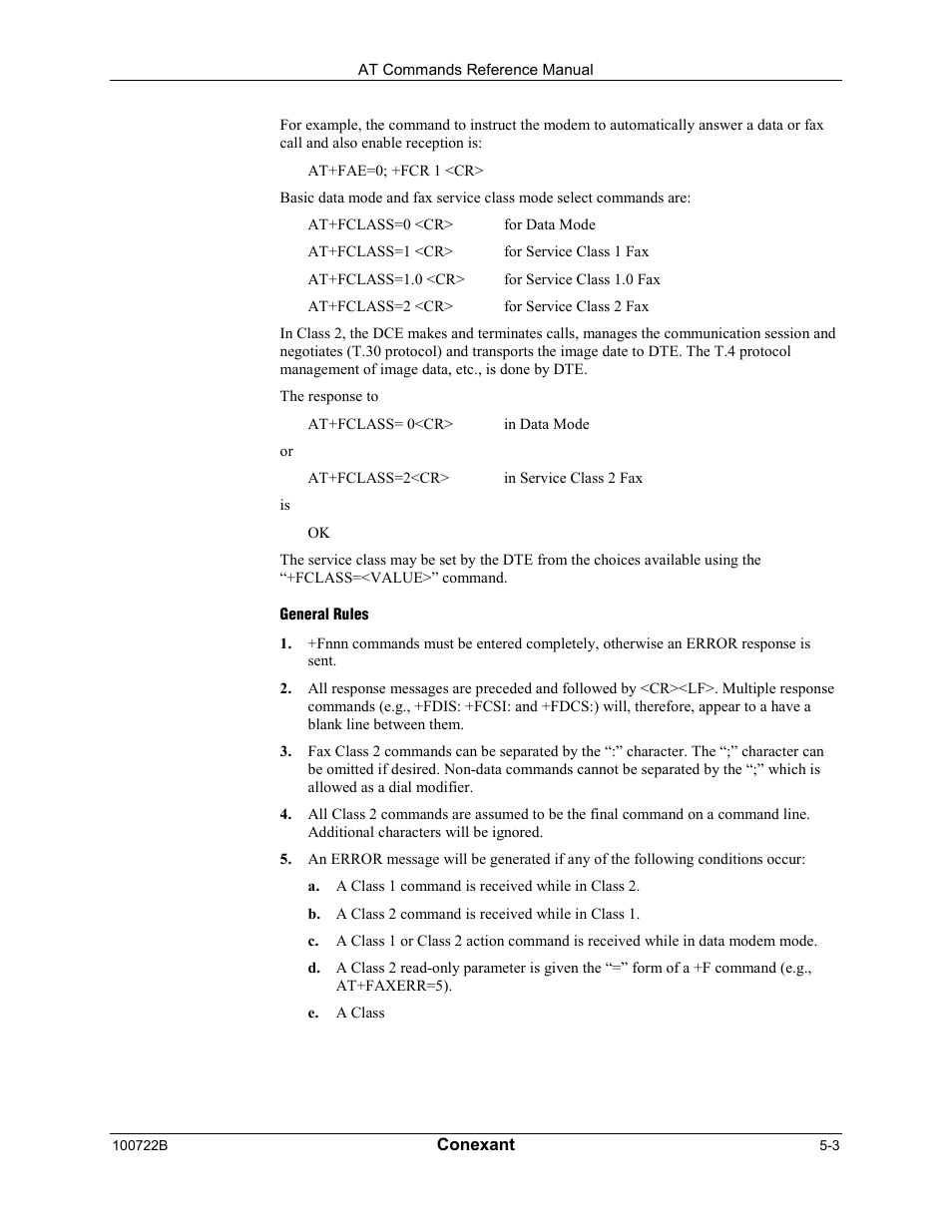 Comtrol AT Command Set Rev A User Manual | Page 175 / 230