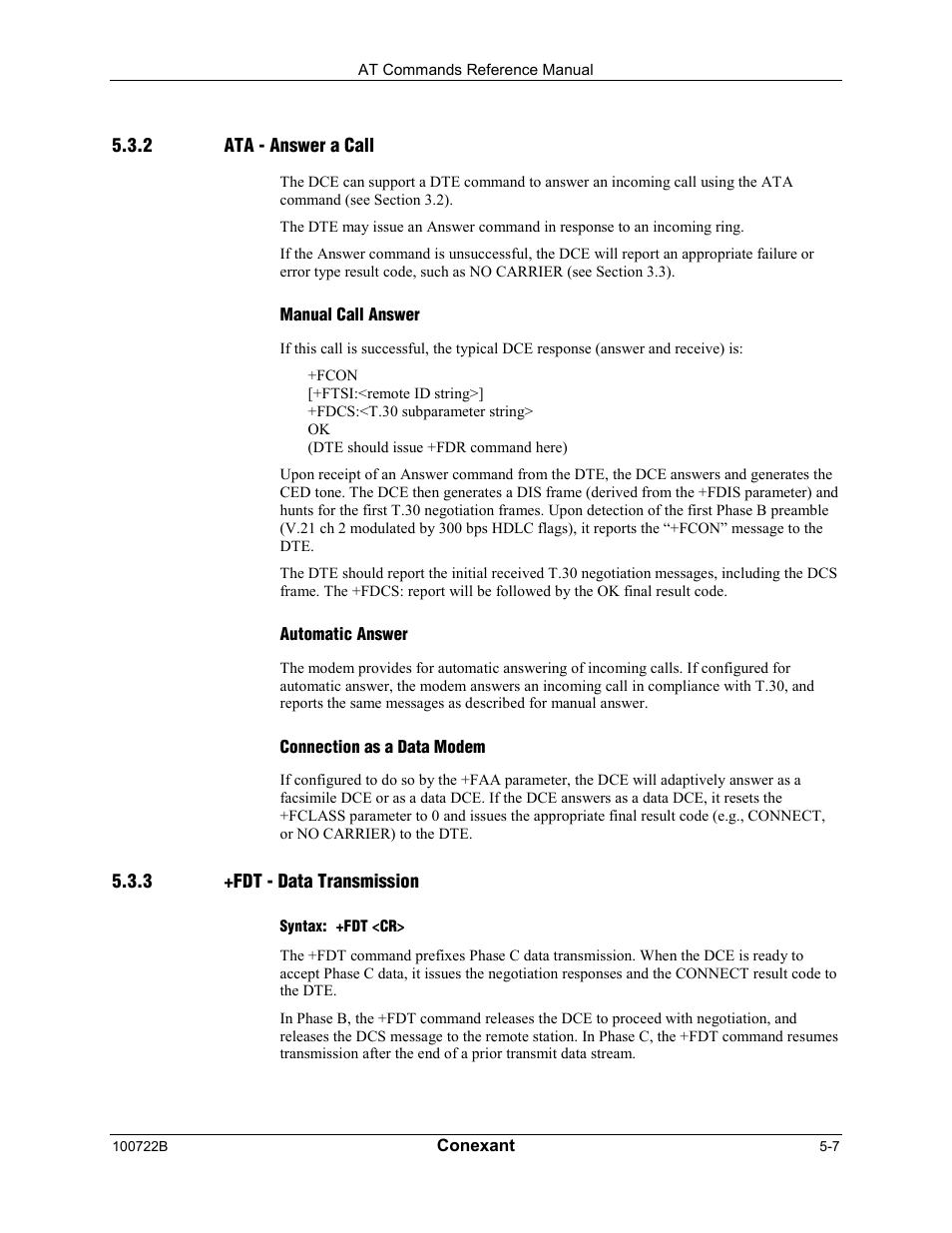 Comtrol AT Command Set Rev A User Manual | Page 179 / 230