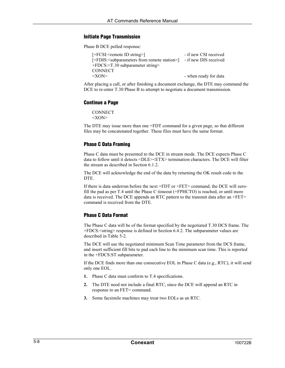 Comtrol AT Command Set Rev A User Manual | Page 180 / 230