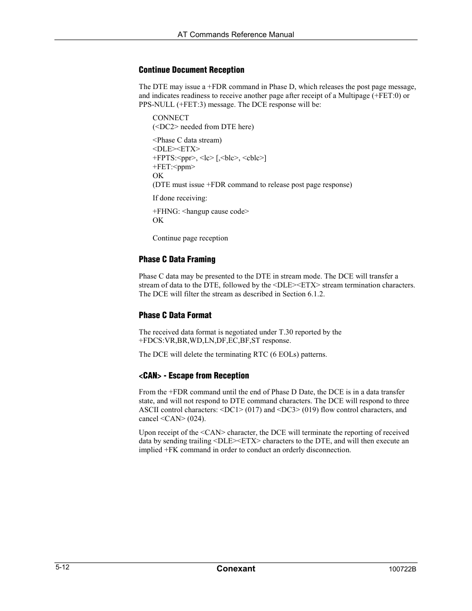 Comtrol AT Command Set Rev A User Manual | Page 184 / 230