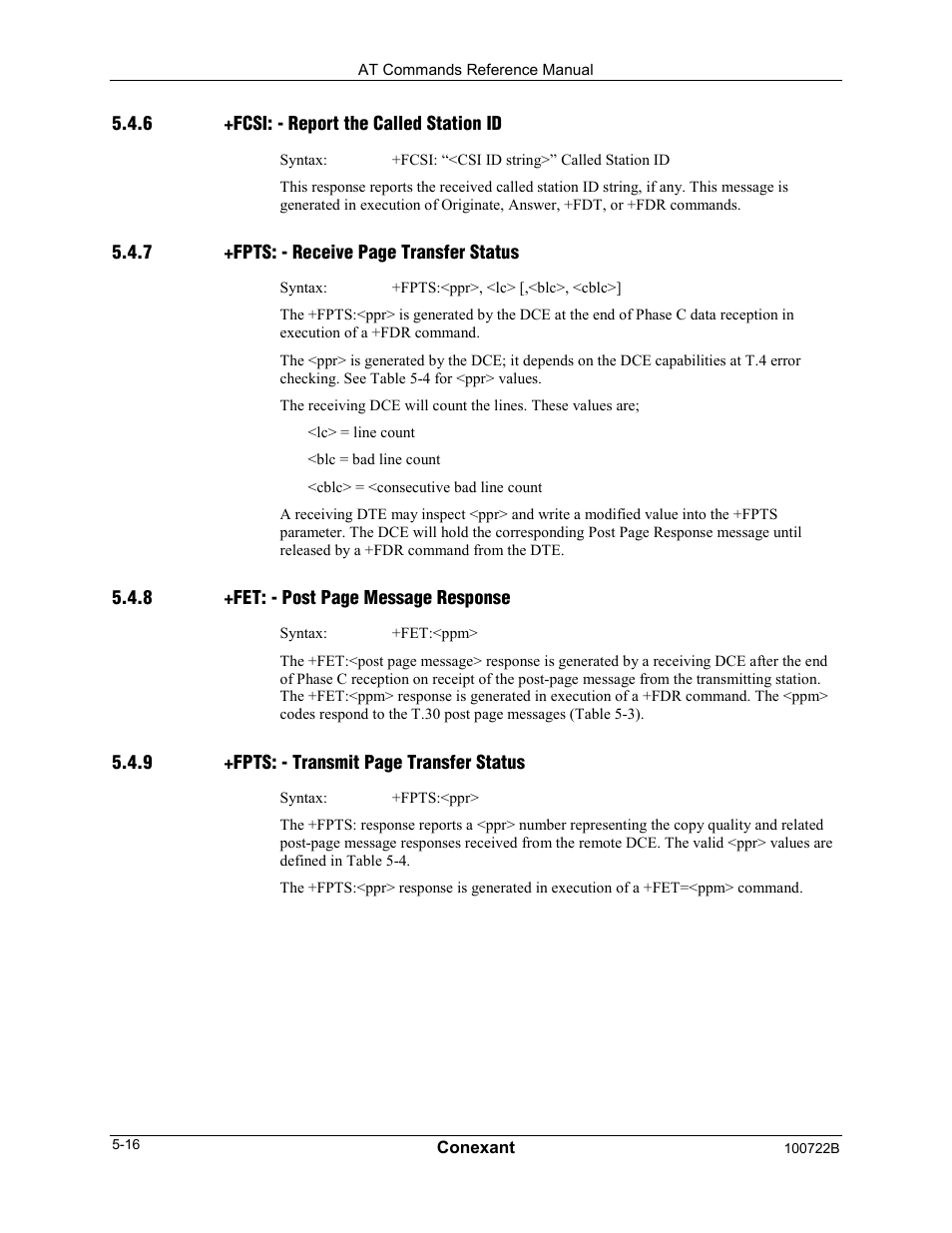 Comtrol AT Command Set Rev A User Manual | Page 188 / 230