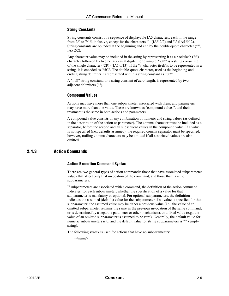 Comtrol AT Command Set Rev A User Manual | Page 19 / 230
