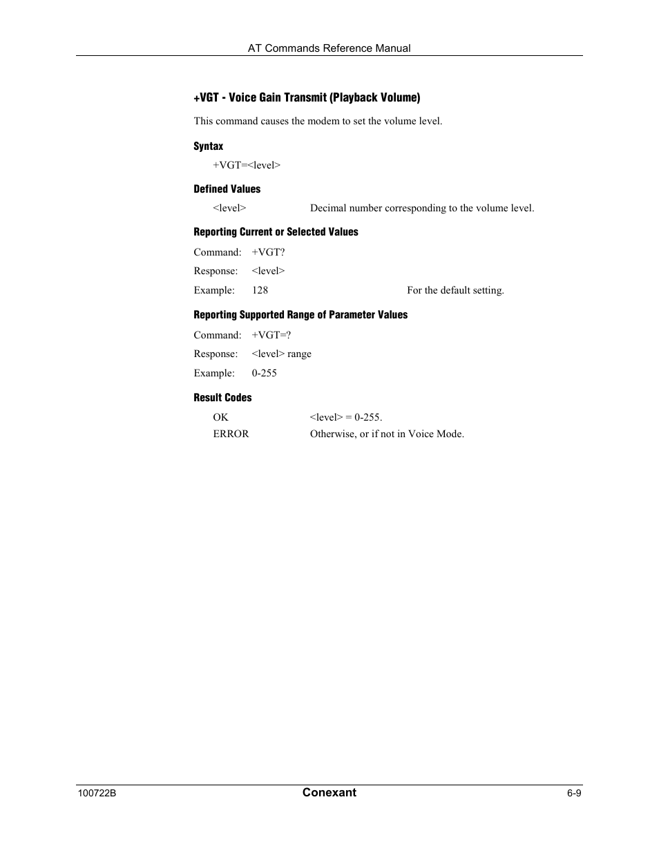 Comtrol AT Command Set Rev A User Manual | Page 207 / 230