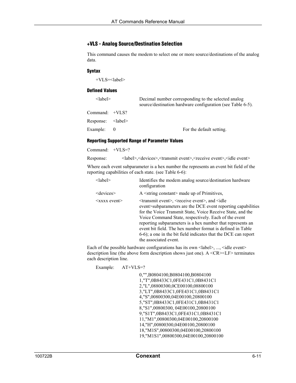 Comtrol AT Command Set Rev A User Manual | Page 209 / 230