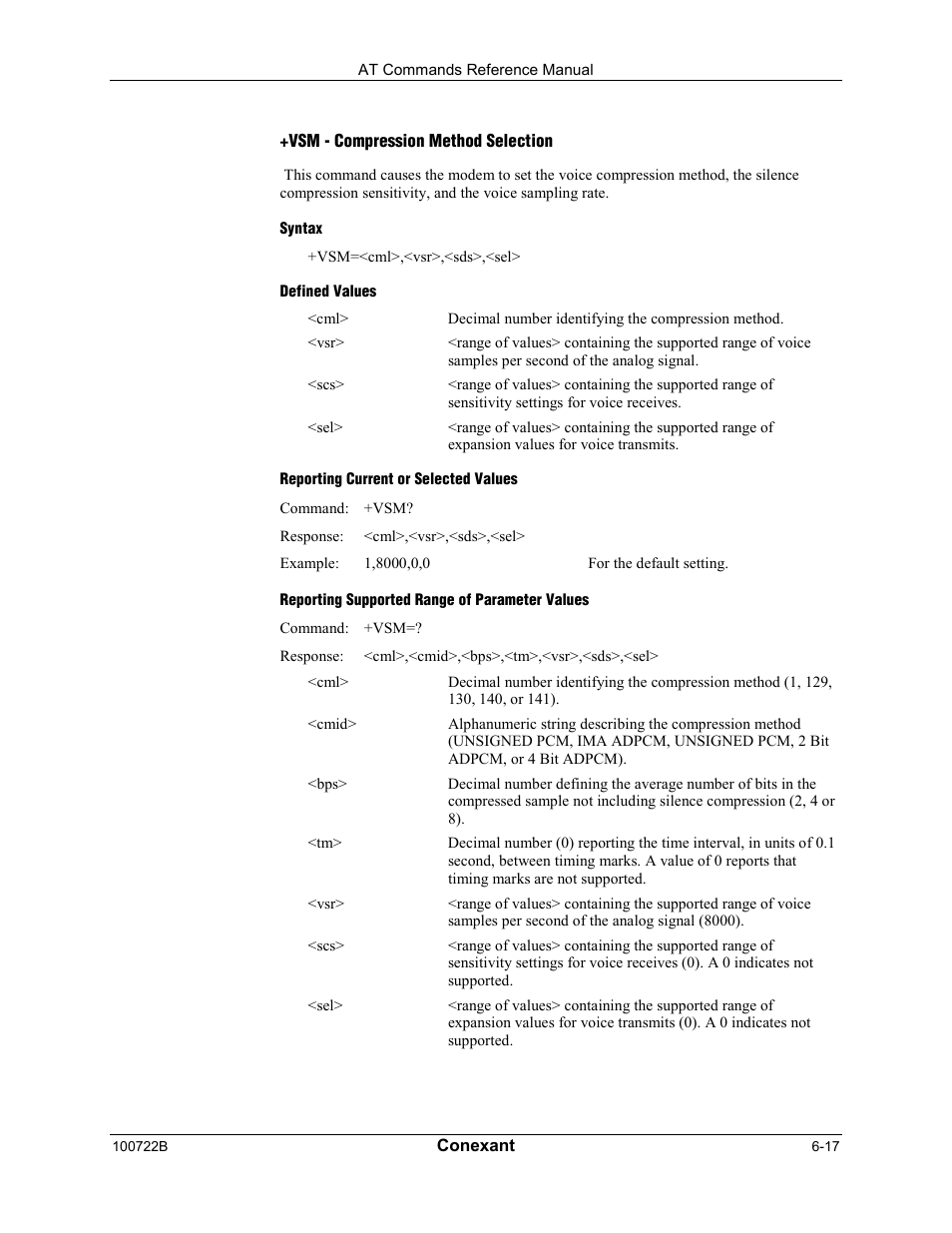 Comtrol AT Command Set Rev A User Manual | Page 215 / 230