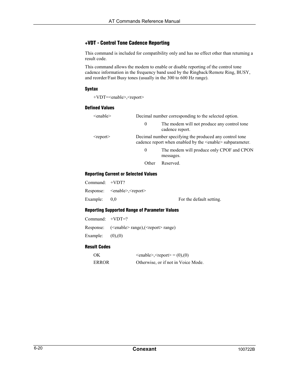Comtrol AT Command Set Rev A User Manual | Page 218 / 230