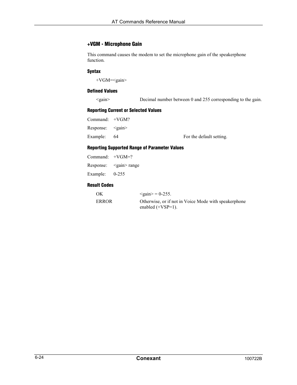 Comtrol AT Command Set Rev A User Manual | Page 222 / 230