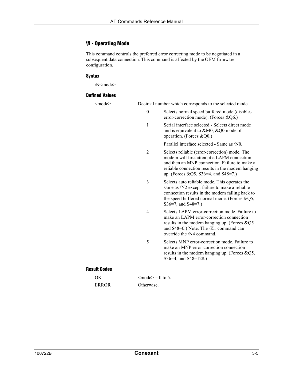 Comtrol AT Command Set Rev A User Manual | Page 31 / 230