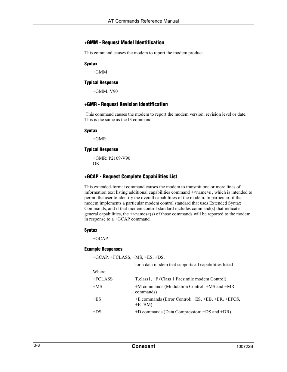 Comtrol AT Command Set Rev A User Manual | Page 34 / 230