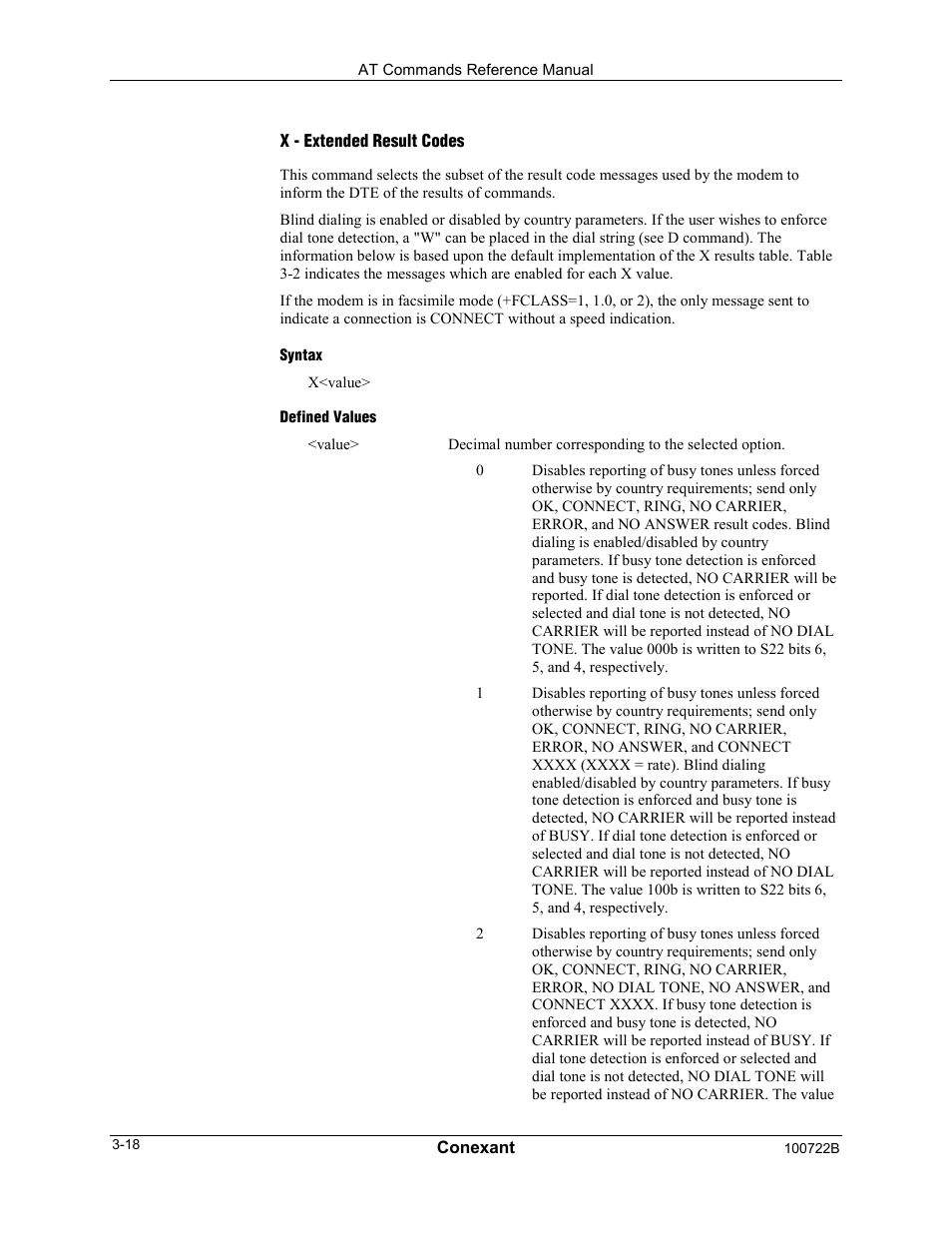 Comtrol AT Command Set Rev A User Manual | Page 44 / 230