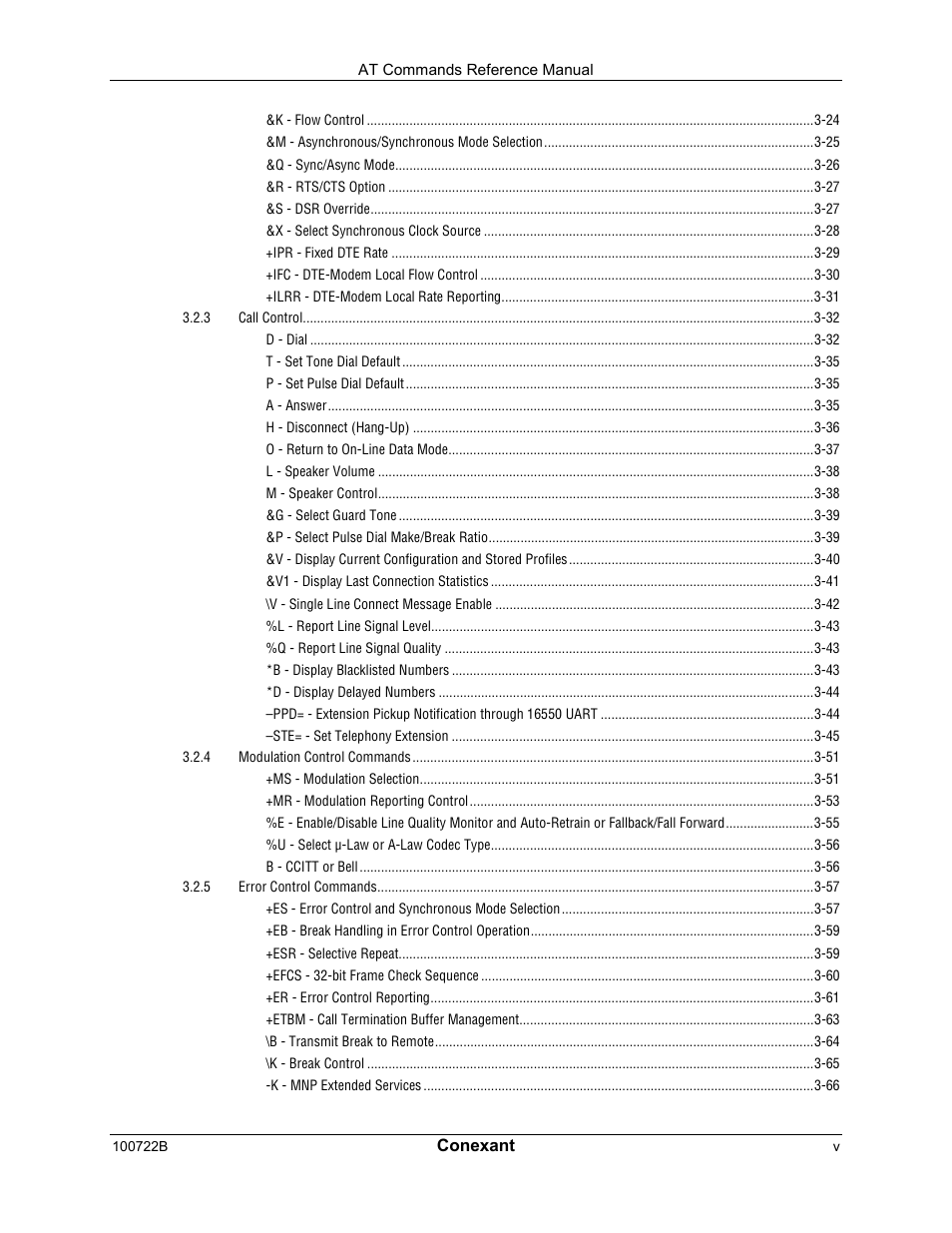 Comtrol AT Command Set Rev A User Manual | Page 5 / 230
