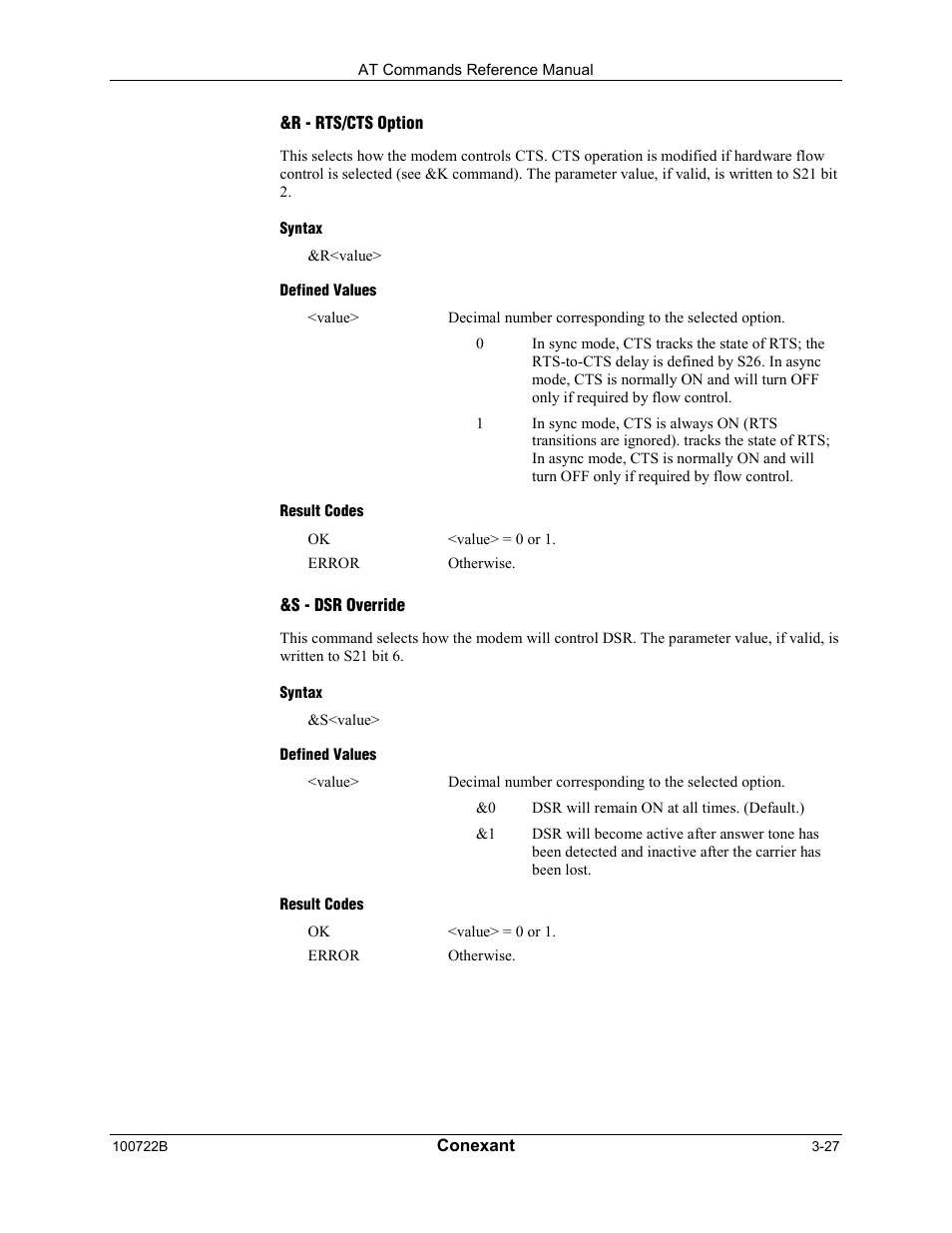 Comtrol AT Command Set Rev A User Manual | Page 53 / 230