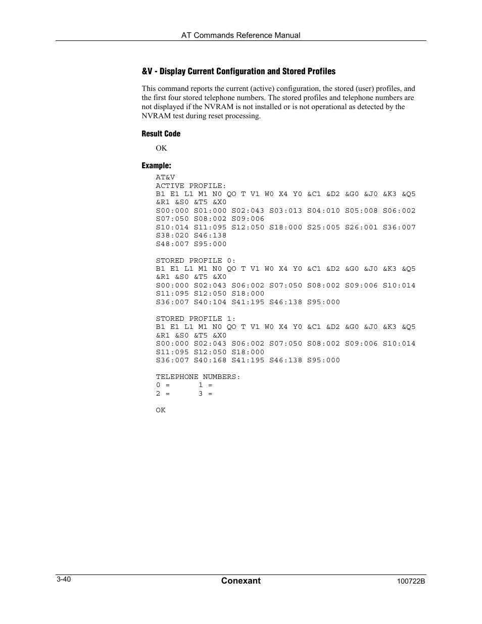 Comtrol AT Command Set Rev A User Manual | Page 66 / 230