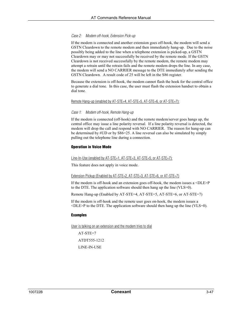 Comtrol AT Command Set Rev A User Manual | Page 73 / 230