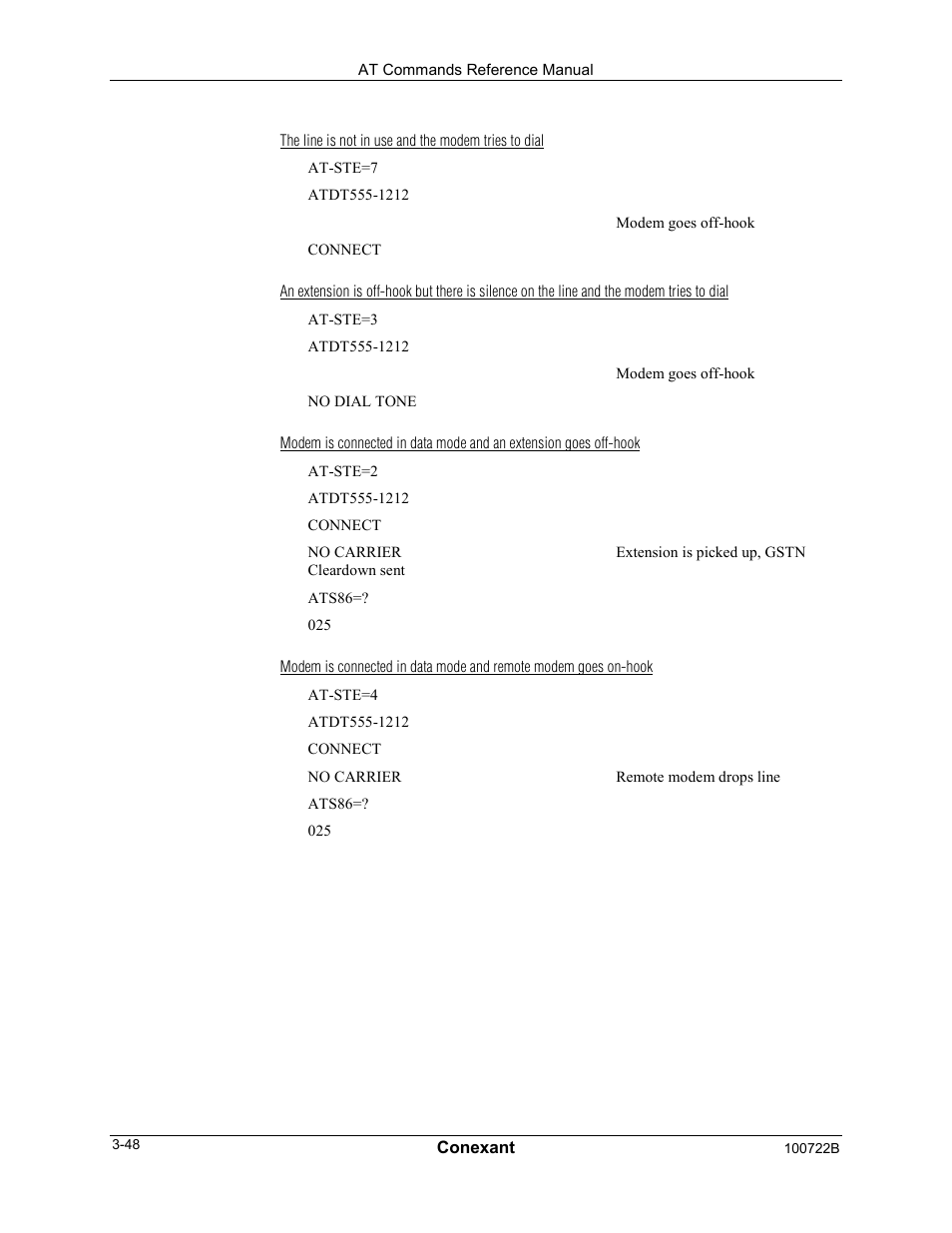 Comtrol AT Command Set Rev A User Manual | Page 74 / 230