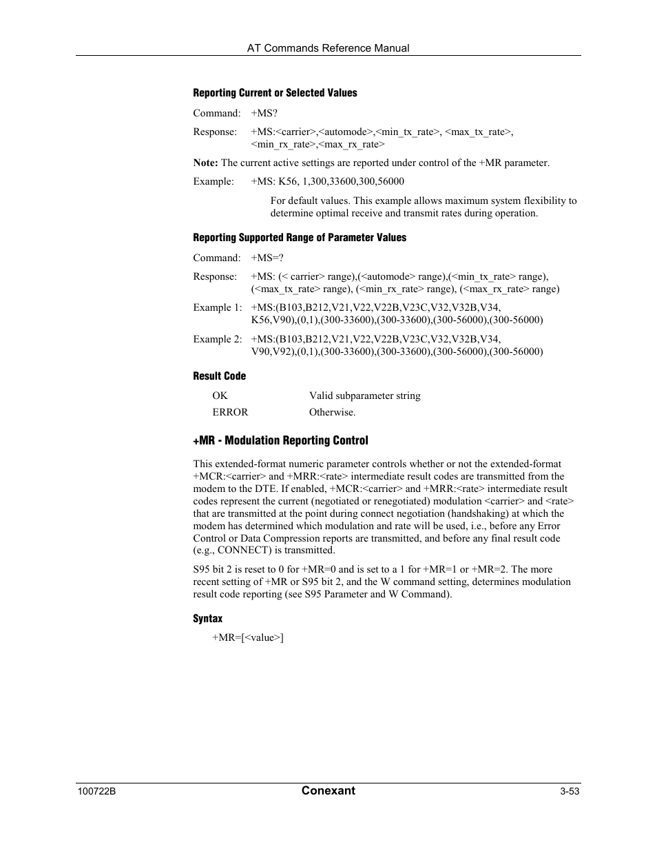 Comtrol AT Command Set Rev A User Manual | Page 79 / 230