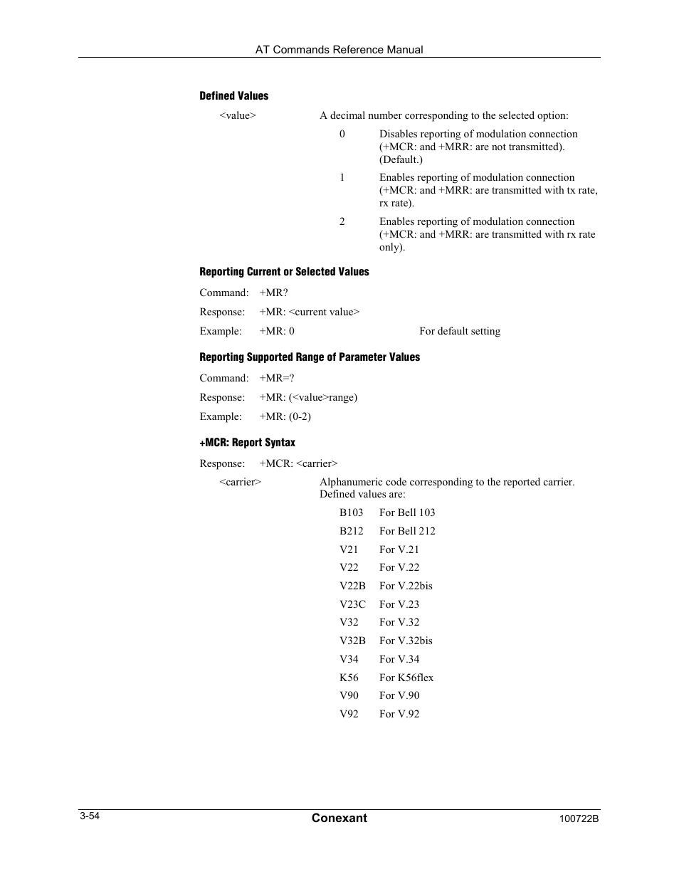 Comtrol AT Command Set Rev A User Manual | Page 80 / 230