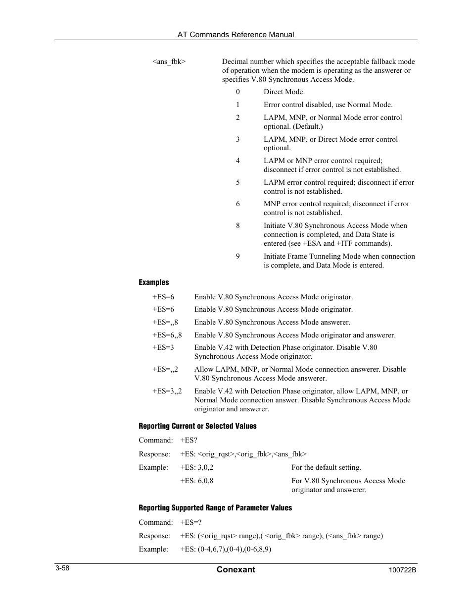 Comtrol AT Command Set Rev A User Manual | Page 84 / 230