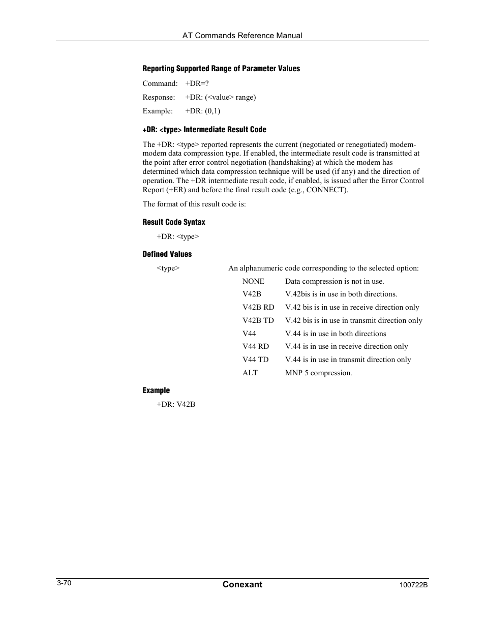 Comtrol AT Command Set Rev A User Manual | Page 96 / 230