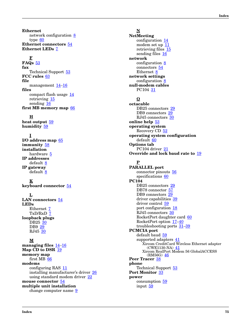 Comtrol DM ATS-NTe User Manual | Page 75 / 76