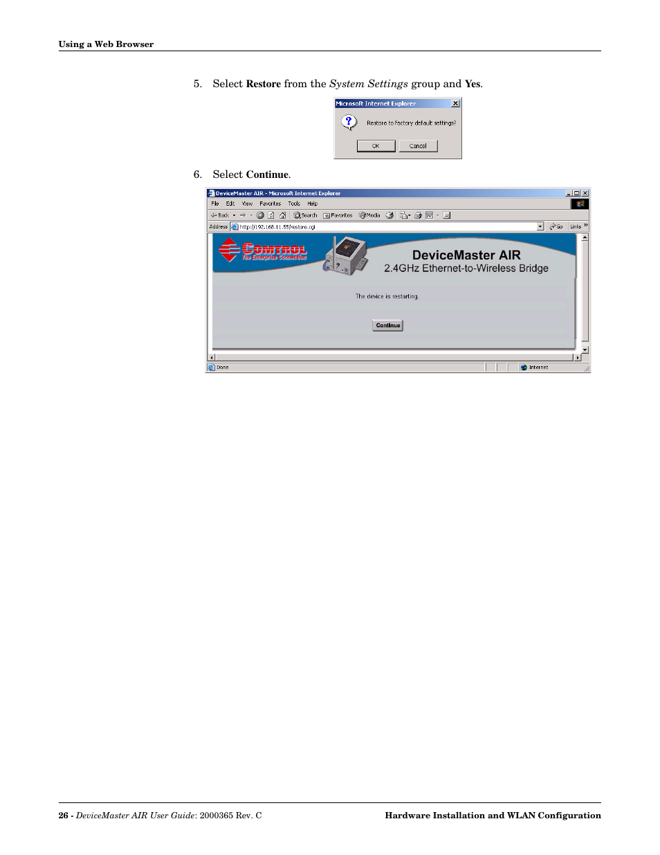 Comtrol DM AIR User Manual | Page 26 / 74