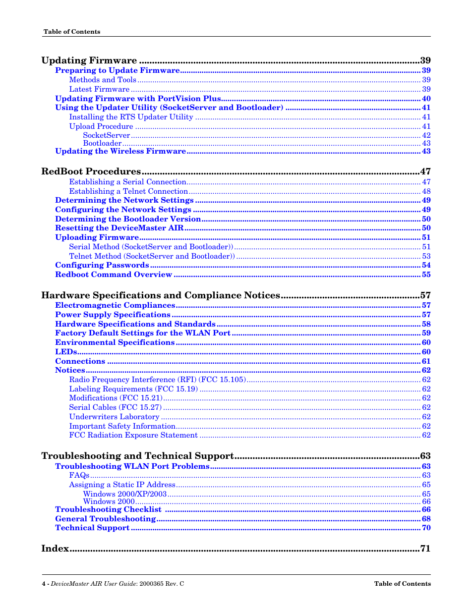 Comtrol DM AIR User Manual | Page 4 / 74