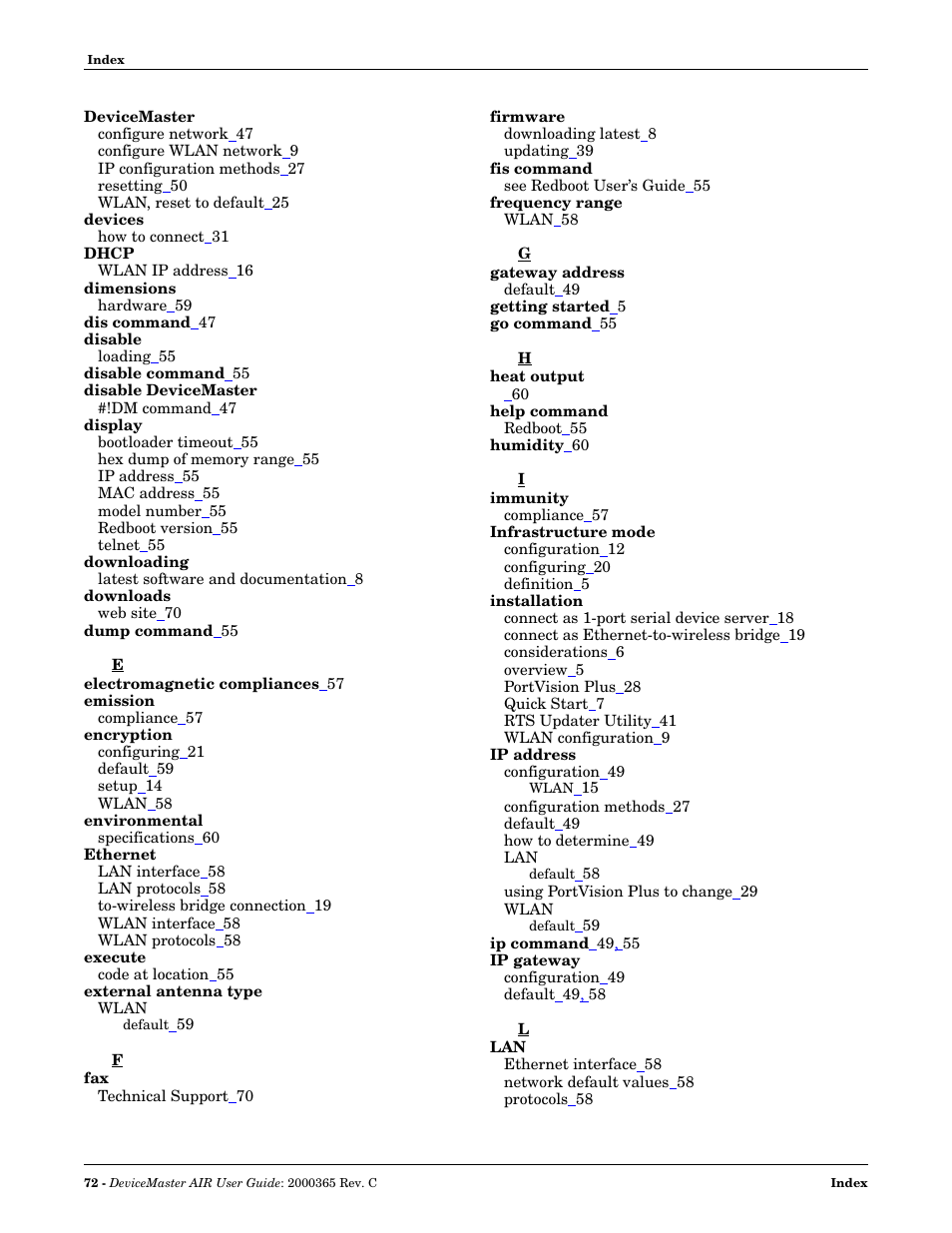 Comtrol DM AIR User Manual | Page 72 / 74