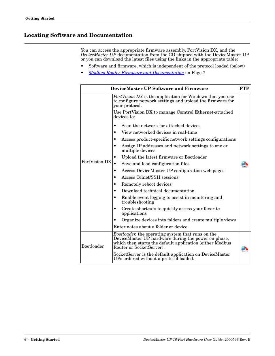 Locating software and documentation | Comtrol UP 16-Port User Manual | Page 6 / 54