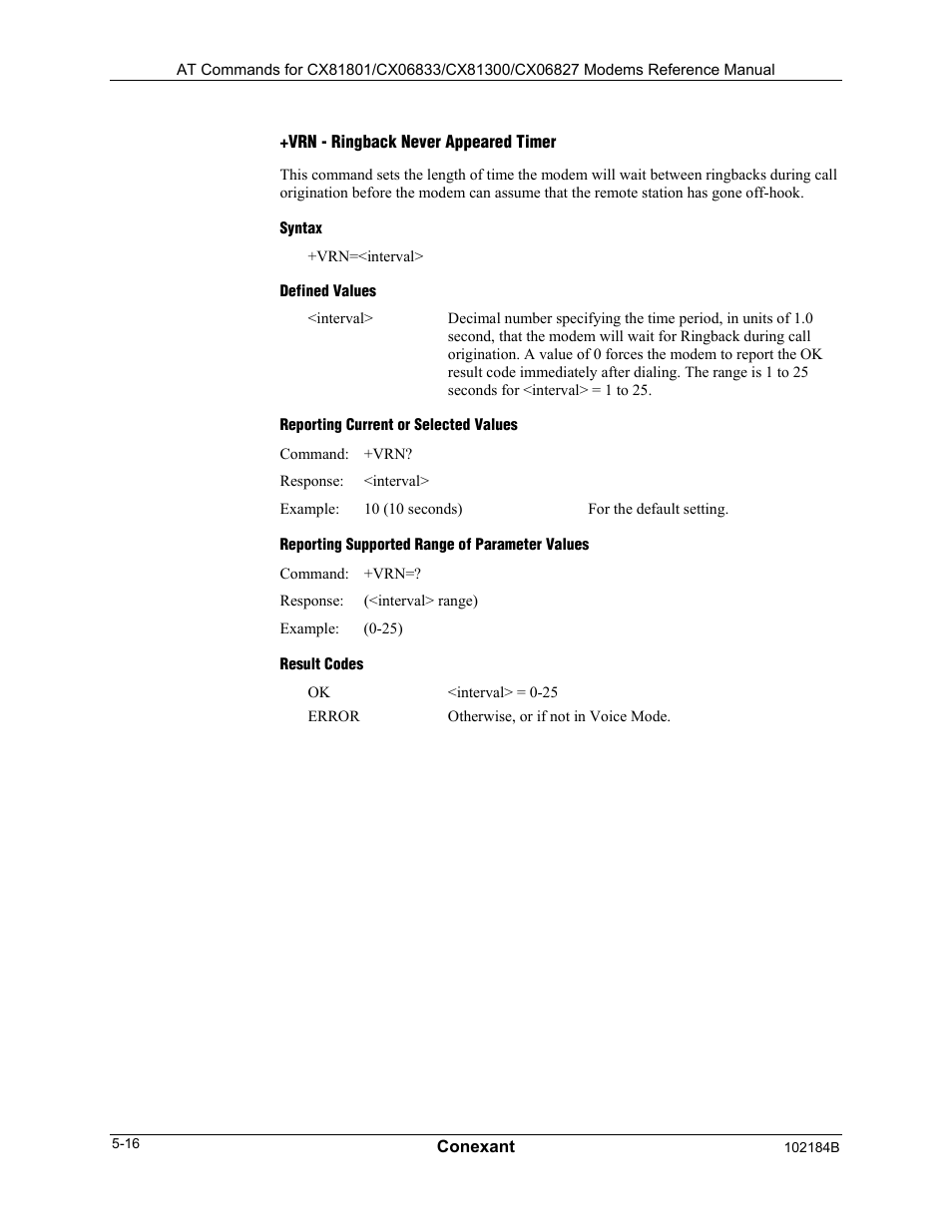 Comtrol AT Commands User Manual | Page 192 / 206