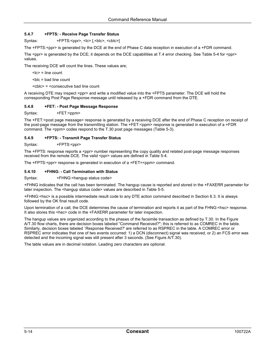 Comtrol AT Commands for SmartACFL User Manual | Page 136 / 172