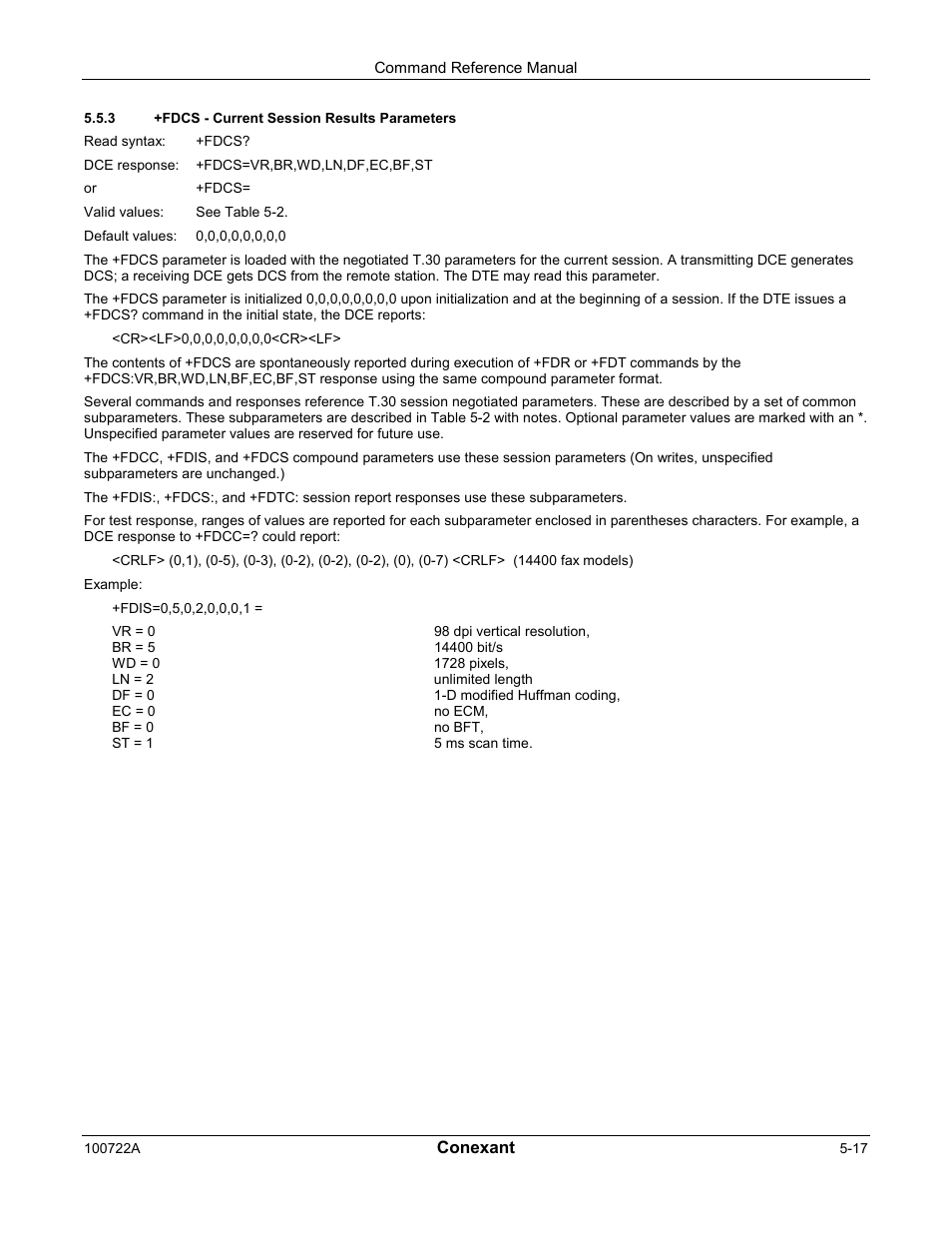Comtrol AT Commands for SmartACFL User Manual | Page 139 / 172