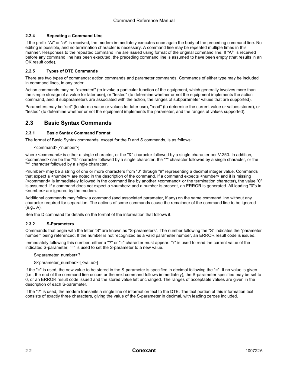 3 basic syntax commands | Comtrol AT Commands for SmartACFL User Manual | Page 14 / 172
