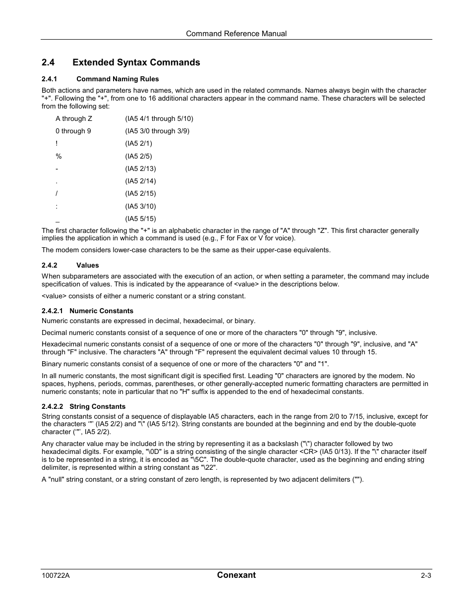 4 extended syntax commands | Comtrol AT Commands for SmartACFL User Manual | Page 15 / 172