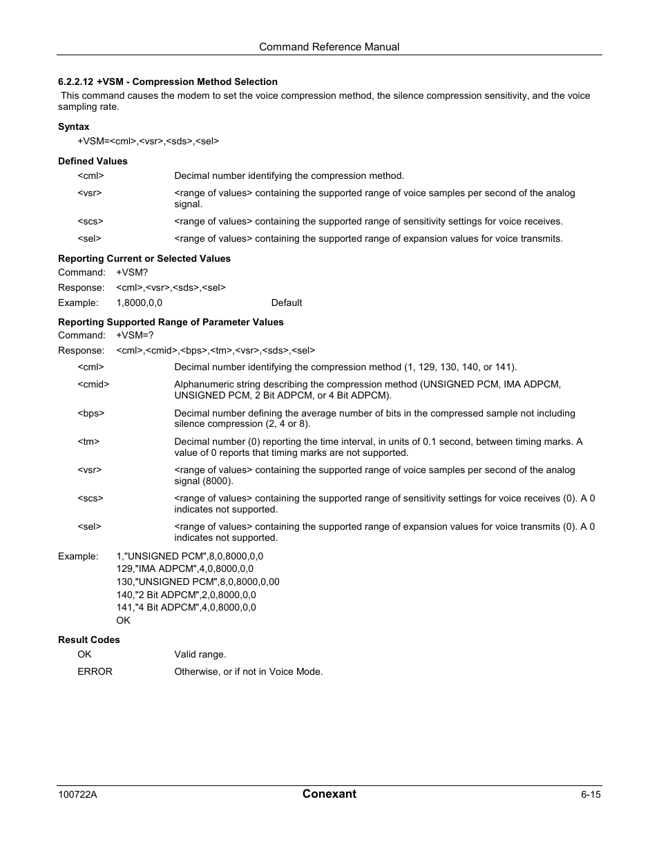 Comtrol AT Commands for SmartACFL User Manual | Page 159 / 172