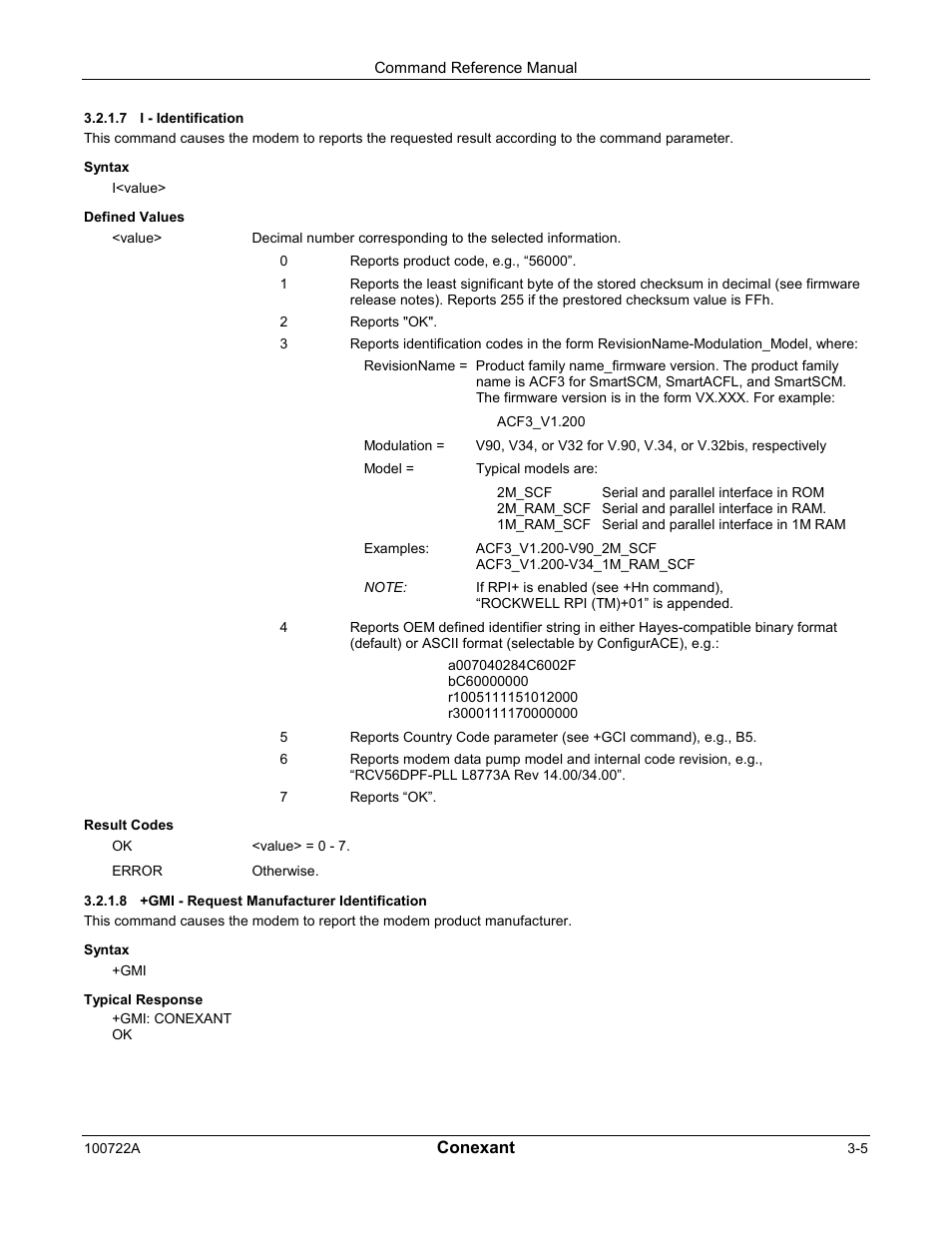 Comtrol AT Commands for SmartACFL User Manual | Page 25 / 172