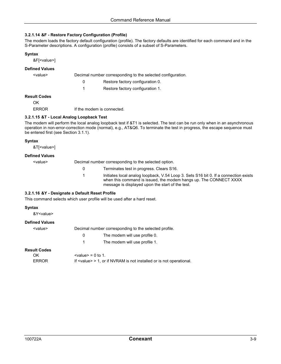 Comtrol AT Commands for SmartACFL User Manual | Page 29 / 172
