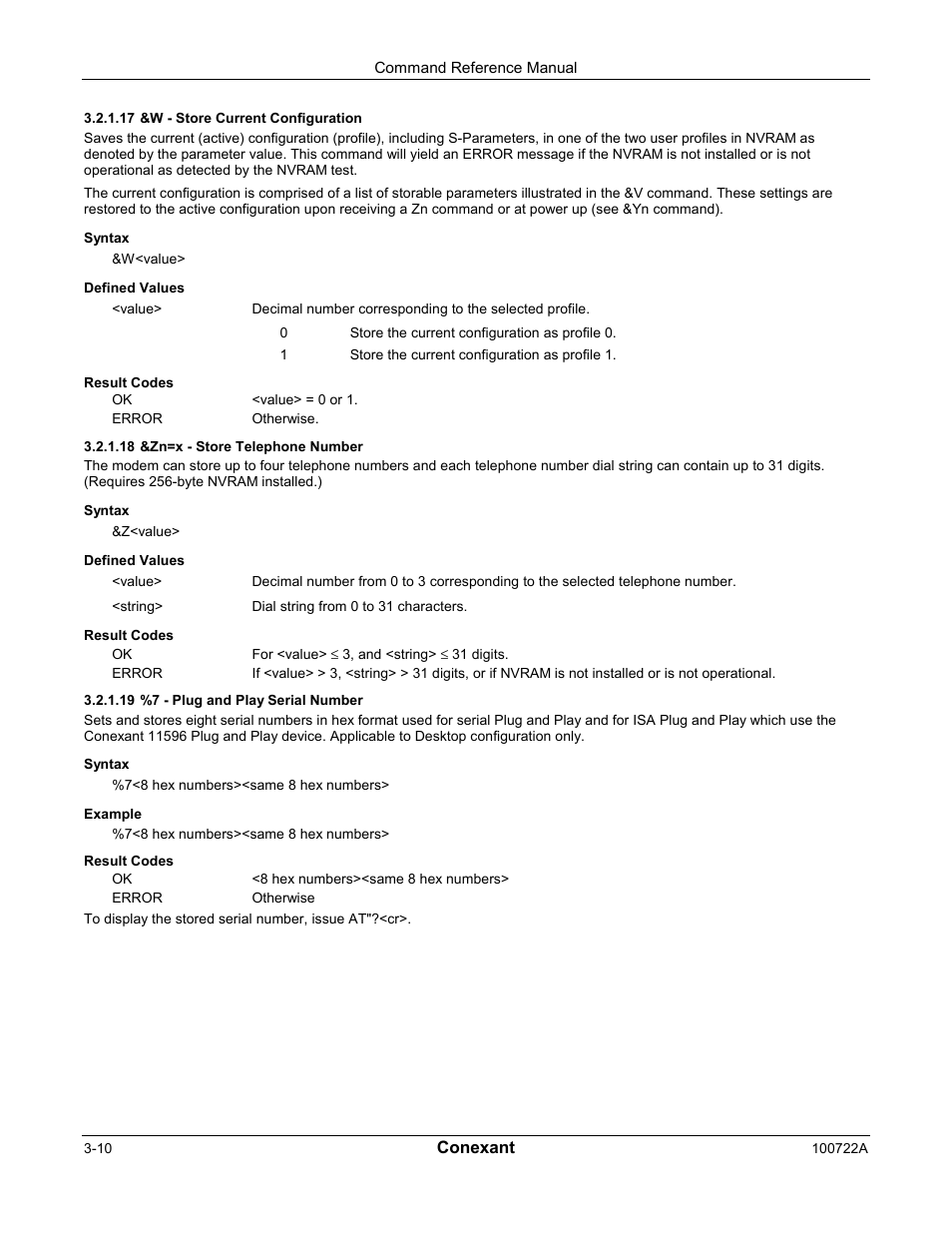 Comtrol AT Commands for SmartACFL User Manual | Page 30 / 172