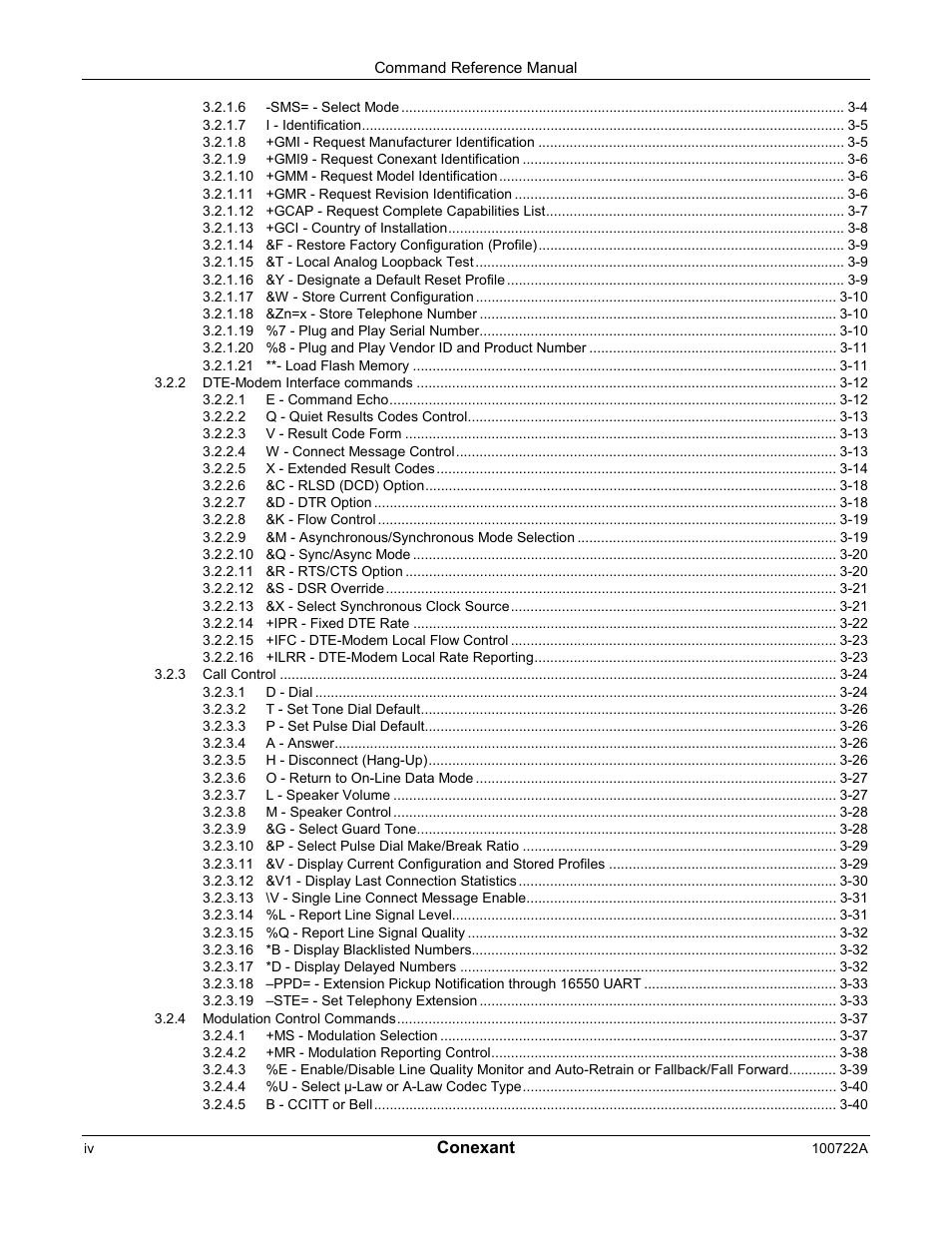 Comtrol AT Commands for SmartACFL User Manual | Page 4 / 172