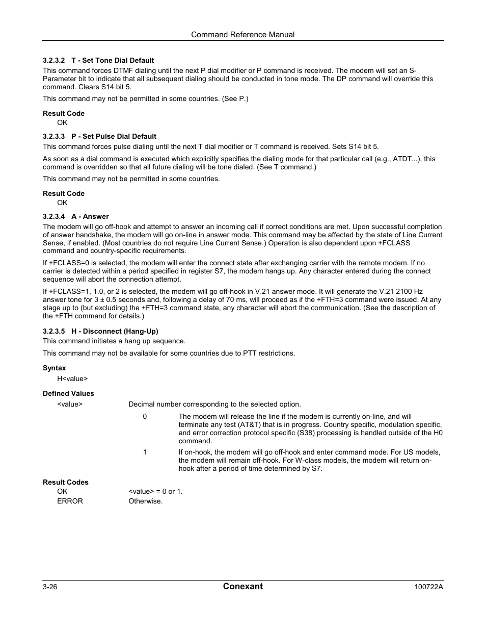 Comtrol AT Commands for SmartACFL User Manual | Page 46 / 172