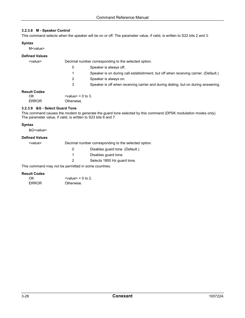 Comtrol AT Commands for SmartACFL User Manual | Page 48 / 172