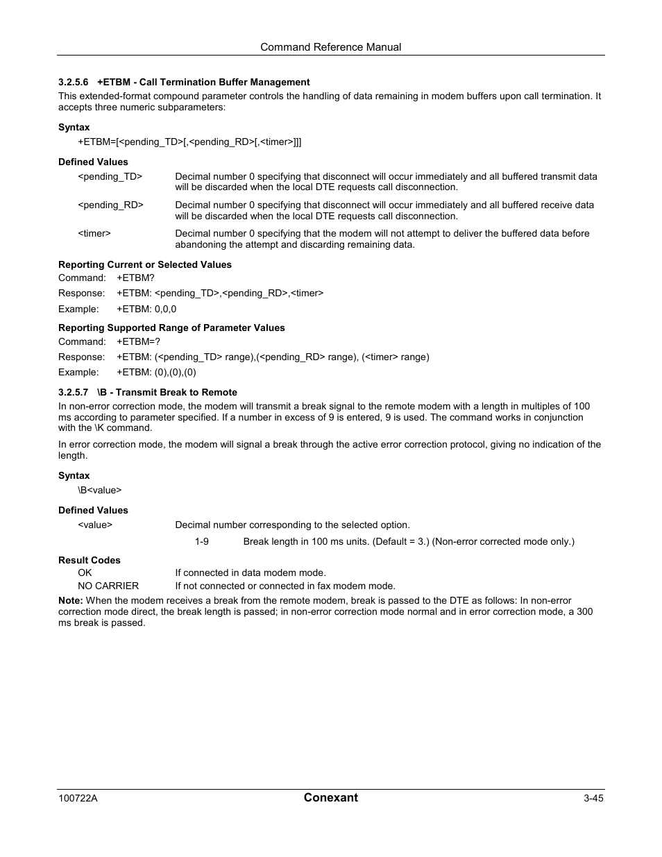 Comtrol AT Commands for SmartACFL User Manual | Page 65 / 172